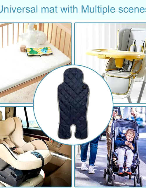 Load image into Gallery viewer, Winter Auto Car Seat Cover Mat for Baby Kids Children Warm Seat Heating Pad USB Universal Accessories Automobiles Seat Covers
