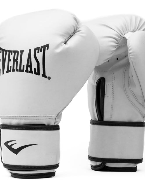 Load image into Gallery viewer, Synthetic Leather Core Training Gloves for Boxing, White, S/M
