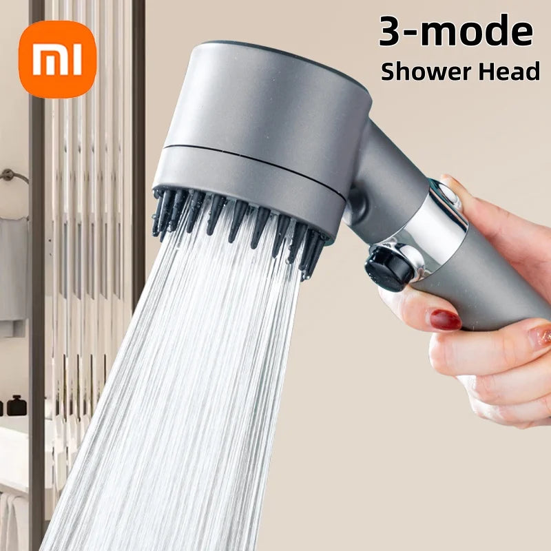 XIAOMI 3 Modes Shower Head High Pressure Showerhead Portable Filter Rainfall Faucet Tap Bathroom Bath Home Innovative Accessory