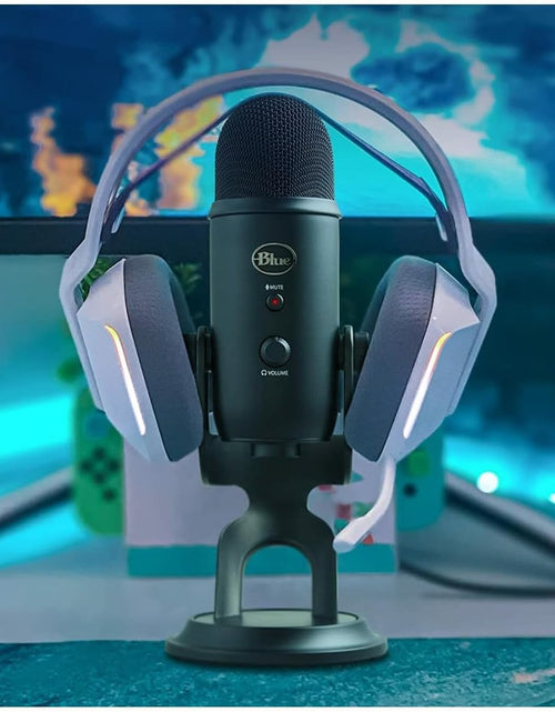 Load image into Gallery viewer, Yeti USB Microphone (Blackout) Bundle with Knox Gear Headphones and Pop Filter (3 Items)
