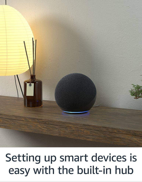 Load image into Gallery viewer, Echo (4Th Gen) | with Premium Sound, Smart Home Hub, and Alexa | Charcoal
